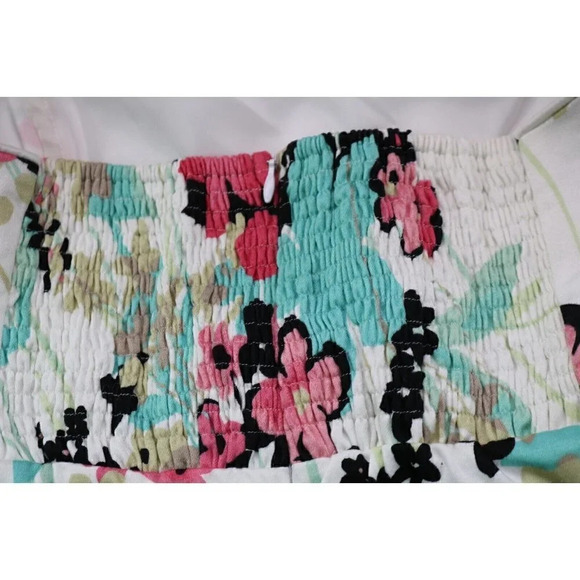 Jonathon Martin Women's Floral Strapless Dress with Cropped Jacket-Size 12 - Picture 11 of 15